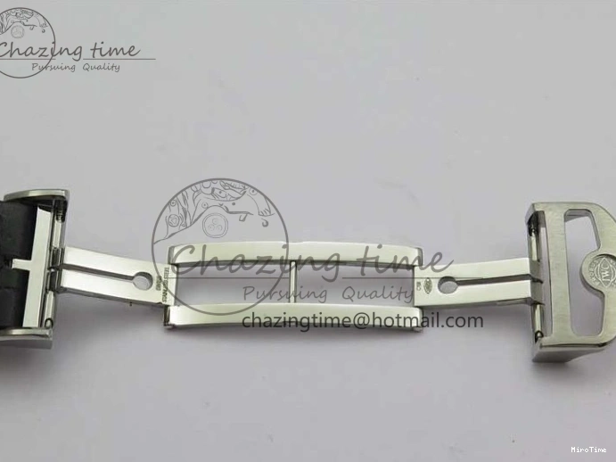 MIROTIME 0502 TimelessDesign Portuguese IW358304 ZF 1:1 Best Edition SS Blue Dial on Leather Strap A 7078